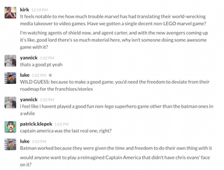 Illustration for article titled We Debate Why Marvel Doesn't Make Better Video Games